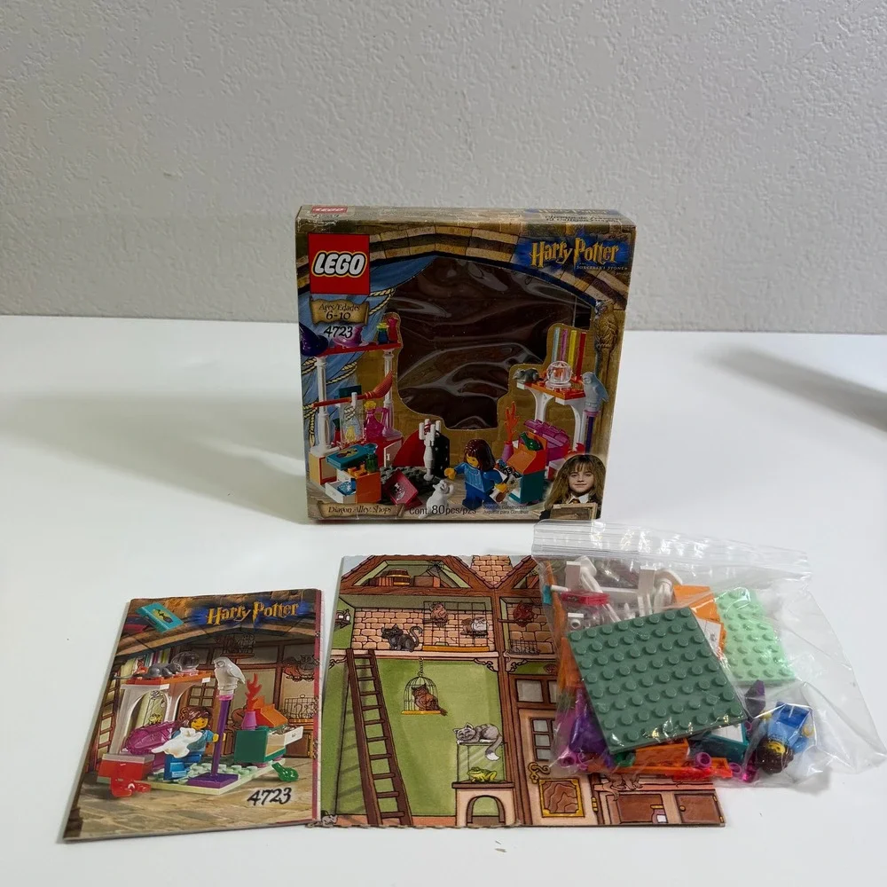 LEGO Harry Potter Sorcerer's Stone Sets 4721 4722 4723 Bundle with Boxes Manuals